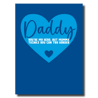 Daddy Try Harder Card
